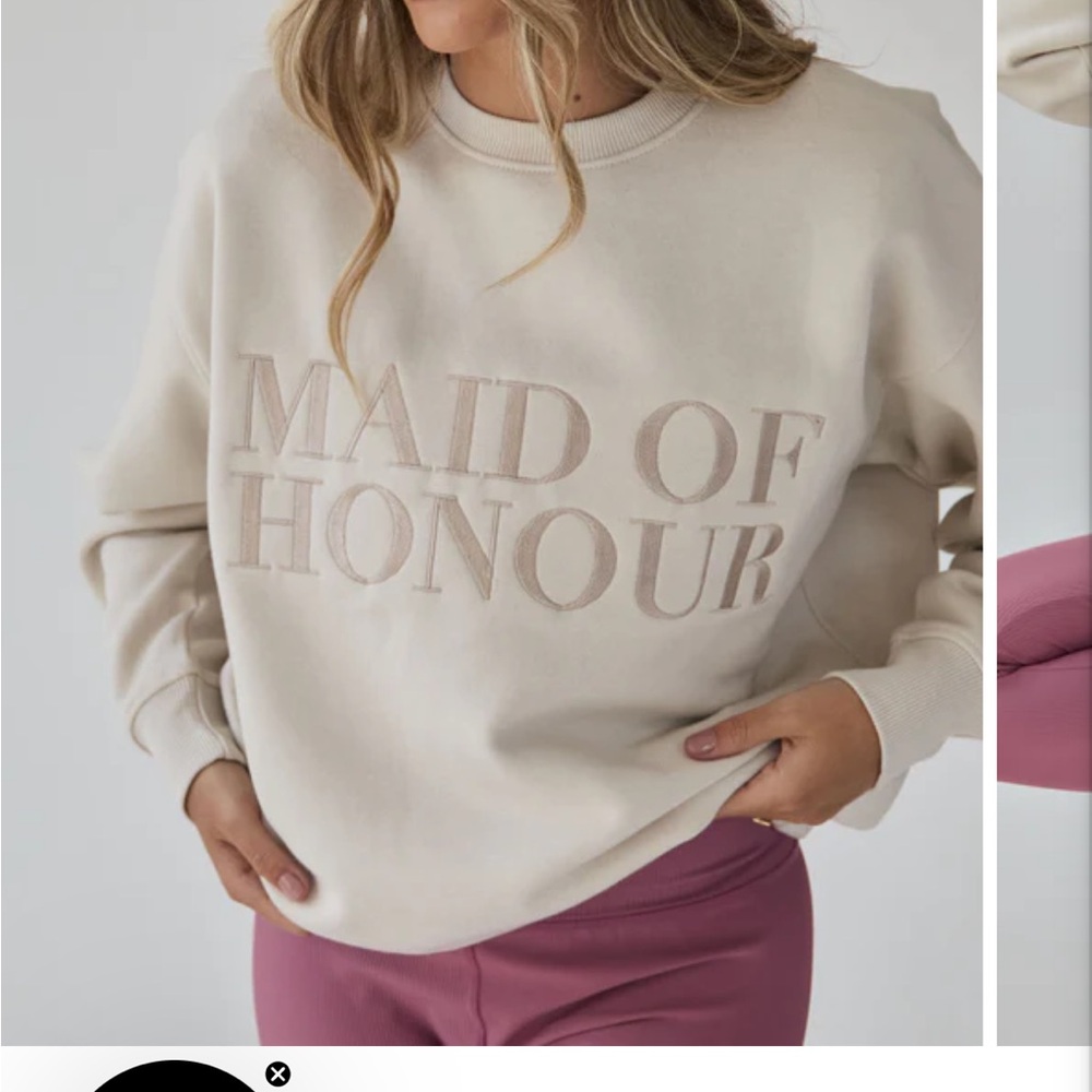 Six Stories Cream Sweatshirt
